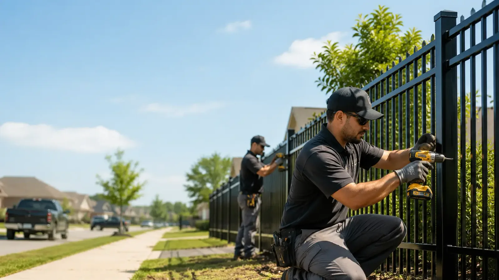 Metal Fence Installation in Herrick, IL